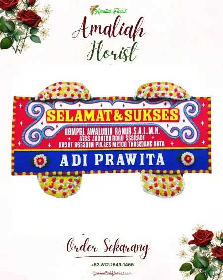 Papan Bunga Ucapan Selamat Wonosobo Barat